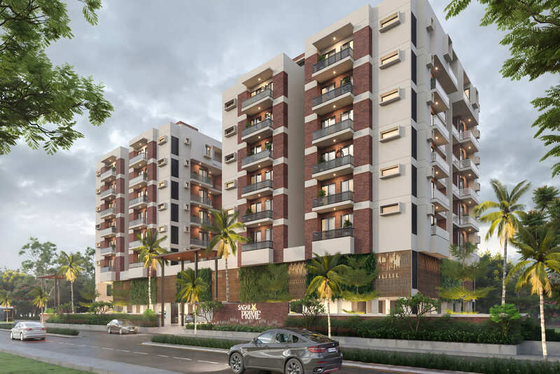 1,2,3,4 bhk apartments - Sagar Prime